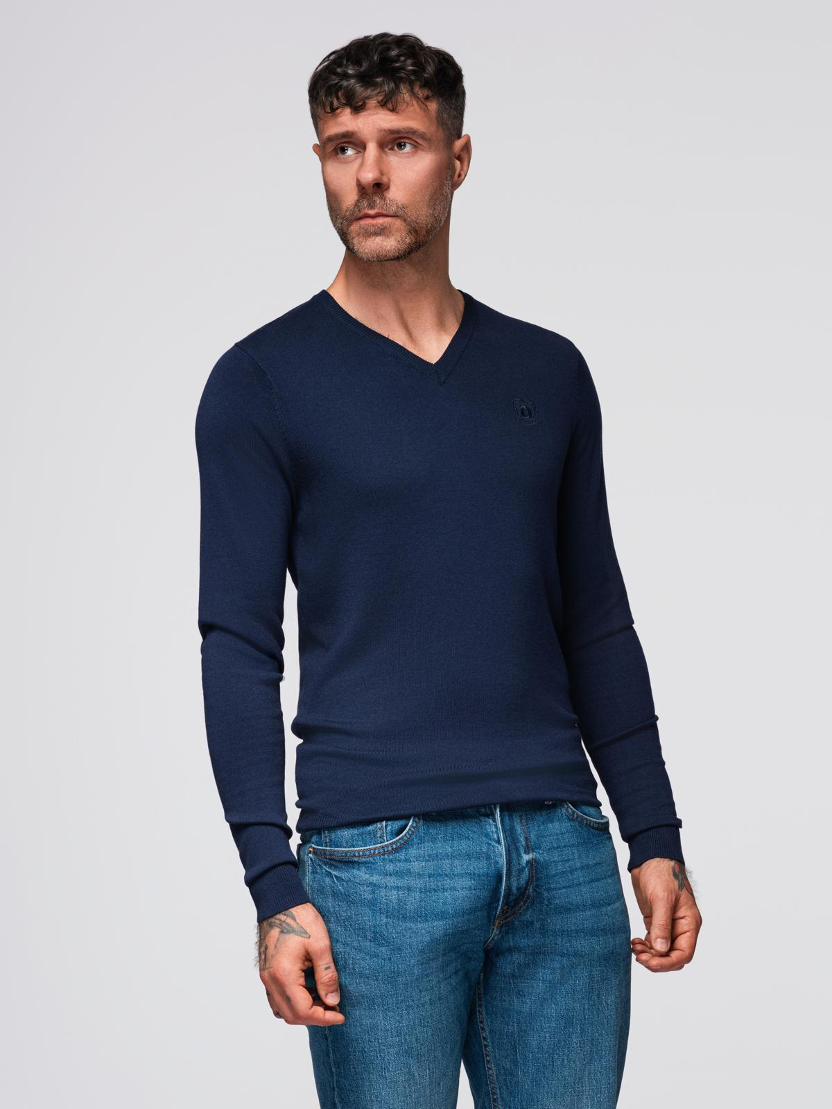 Ombre Clothing meeste V-kaelusega kampsun - Image 38