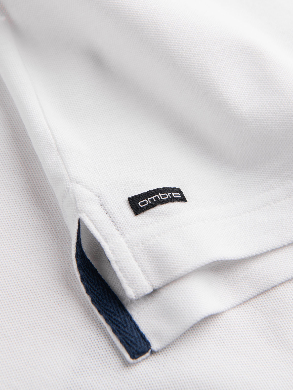 Meeste püstkrae ja nööpidega polosärk Ombre Clothing - Image 6
