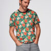 Meeste lillemustriga T-särk Ombre Clothing - Thumbnail Image 9