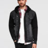 Meeste kapuutsiga teksatagi Ombre Clothing - Thumbnail Image 12