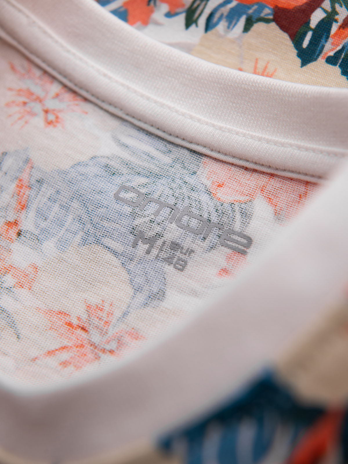 Meeste lillemustriga T-särk Ombre Clothing - Image 8