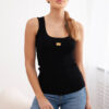 Kesi naiste laiade paeltega topp - Thumbnail Image 2