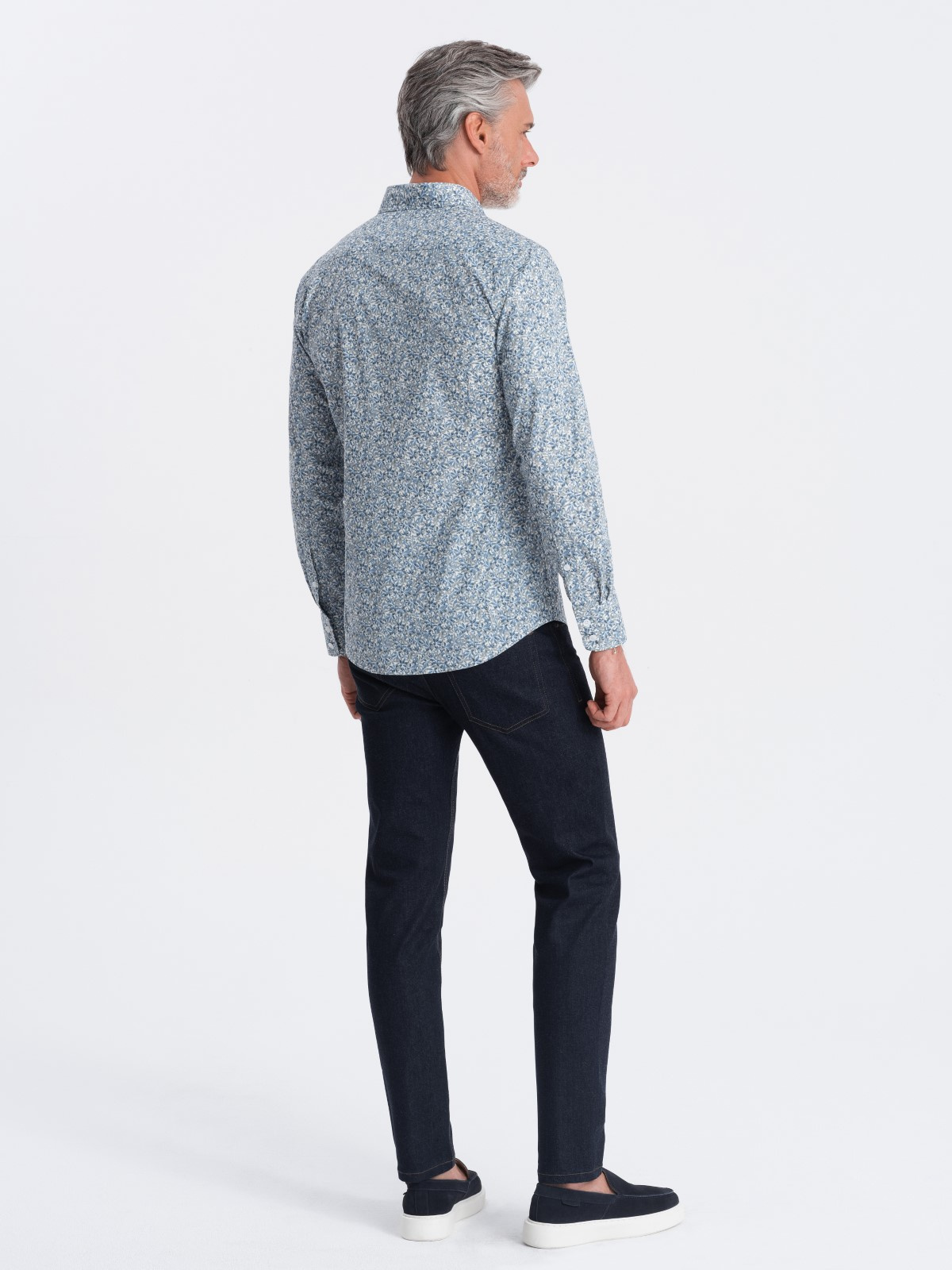 Meeste puuvillane triiksärk Slim Fit - Image 15