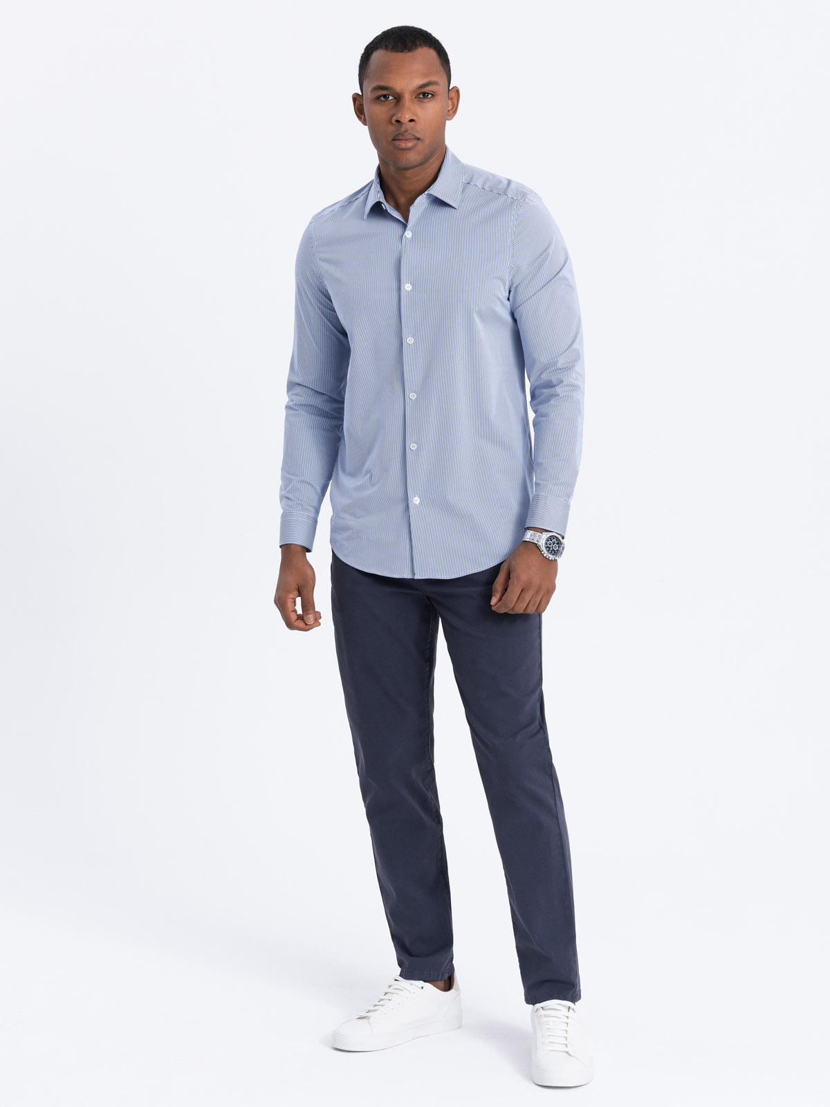 Meeste puuvillased chino-püksid Ombre Clothing - Image 19