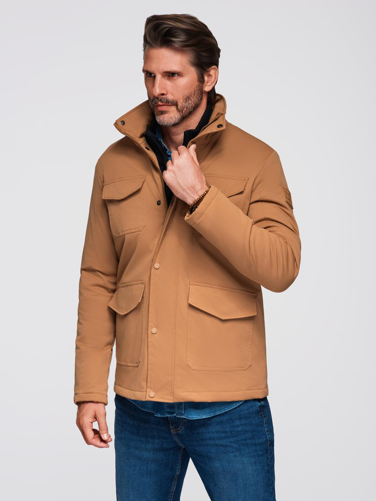 Meeste jope Ombre Clothing klapptaskutega - Image 1