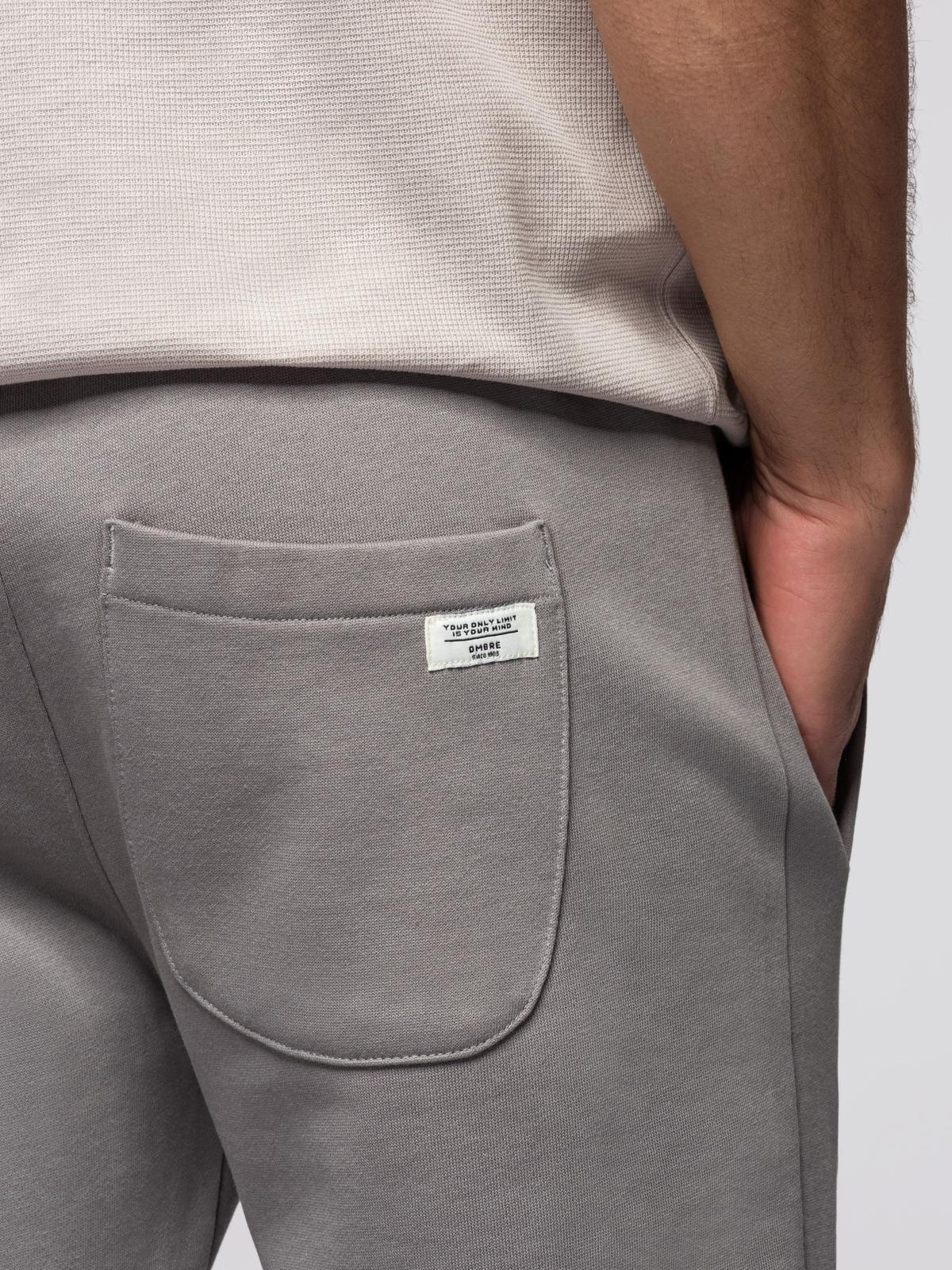 Ombre Clothing meeste puuvillased sirge lõikega dressipüksid - Image 47