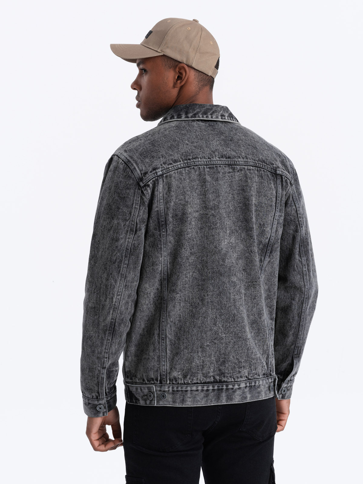Ombre Clothing meeste puuvillane teksajakk - Image 7