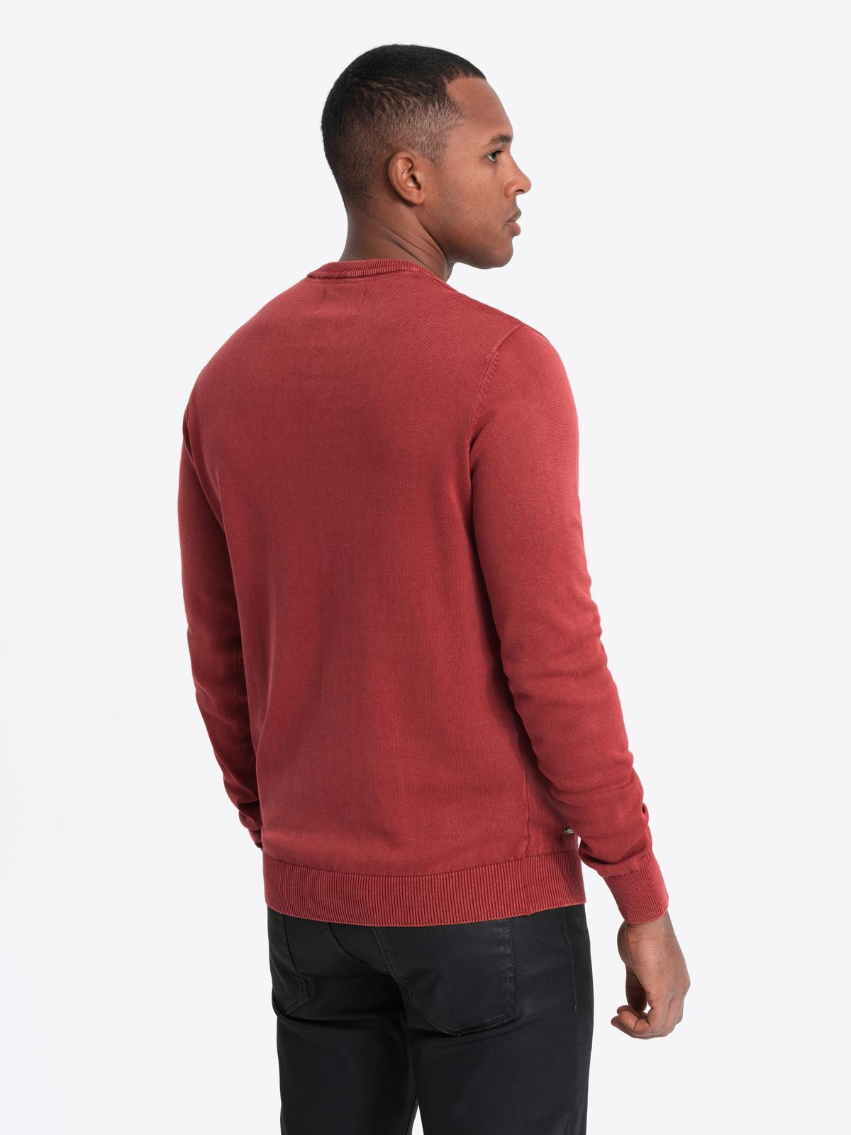 Ombre Clothing V-kaelusega meeste puuvillane džempr - Image 15
