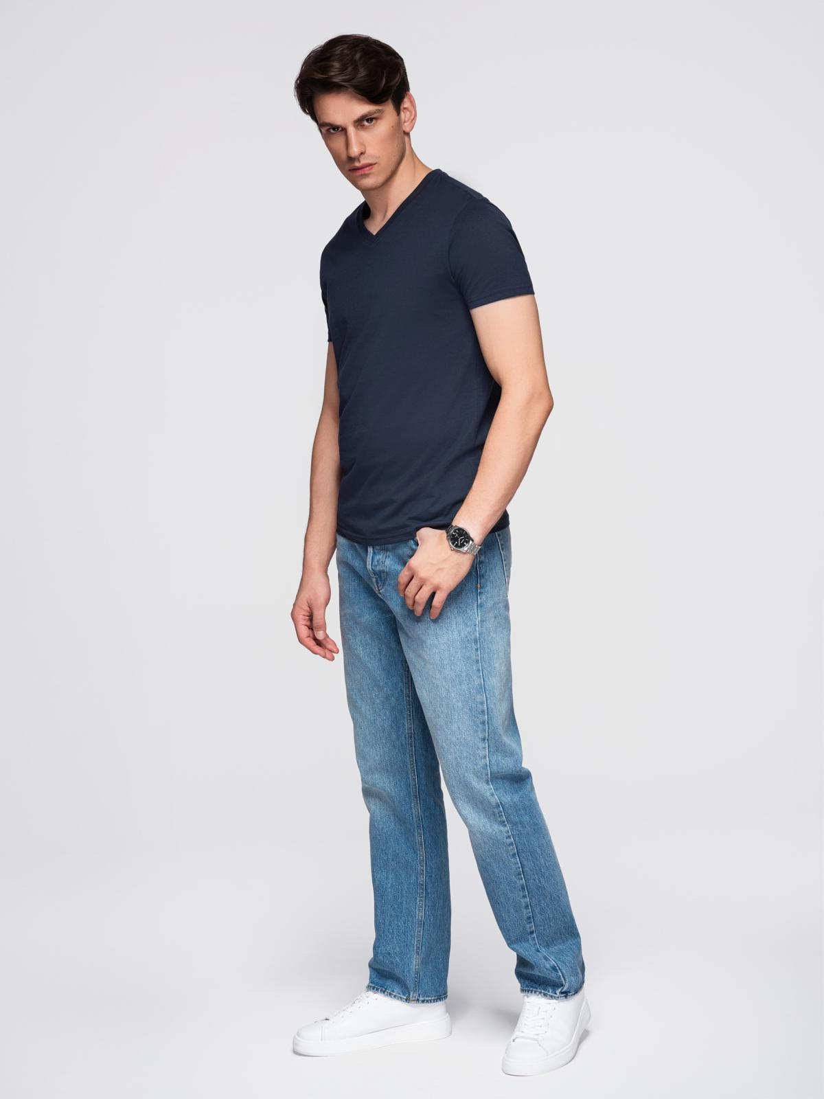 Ombre Clothing meeste V-kaelusega T-särk - Image 10