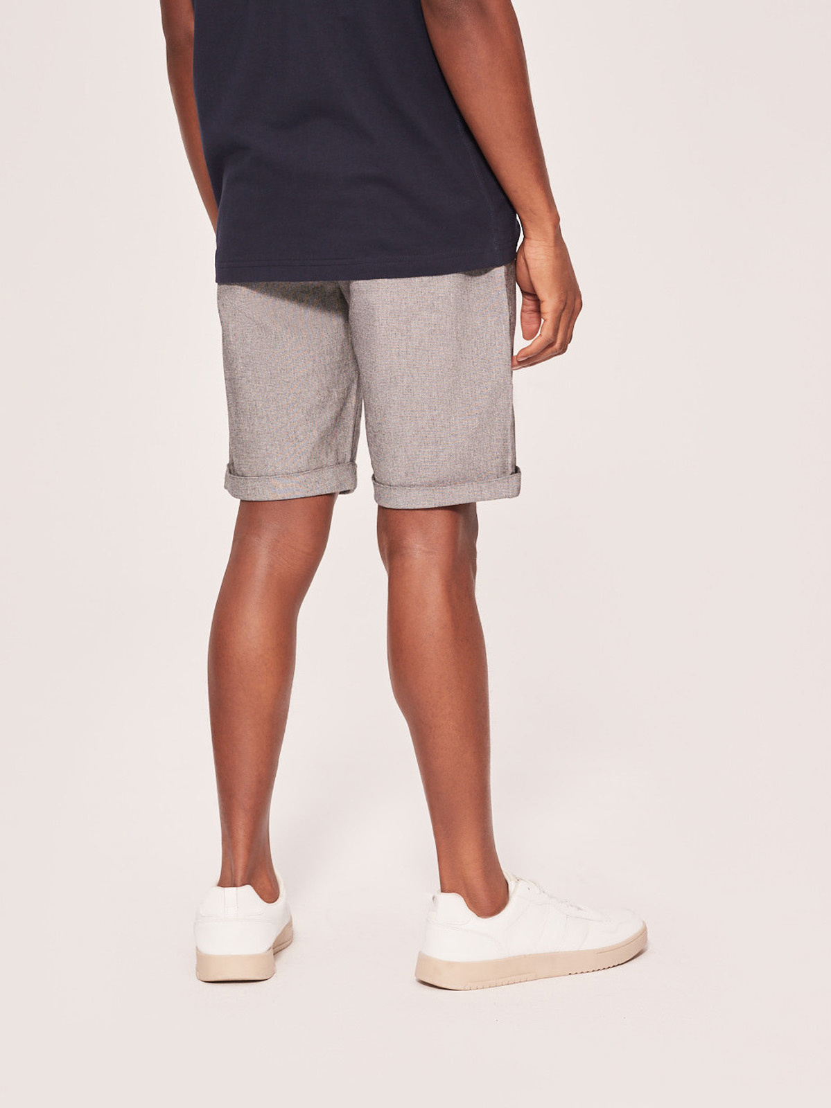 meeste lühikesed püksid prem shorts w426 - hall melanž - Image 4