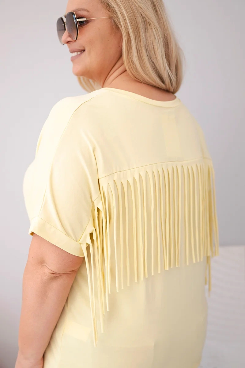 Oversize-lõikega naiste pluus seljanarmastega - Image 17