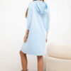 Kesi kapuutsiga naiste dresskleit taskutega - Thumbnail Image 3