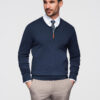 Ombre Clothing meeste kampsun lühikese tõmblukuga - Thumbnail Image 27