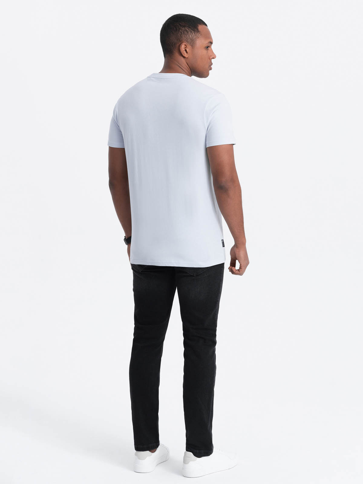 Meeste T-särk rinnataskuga Ombre Clothing - Image 41