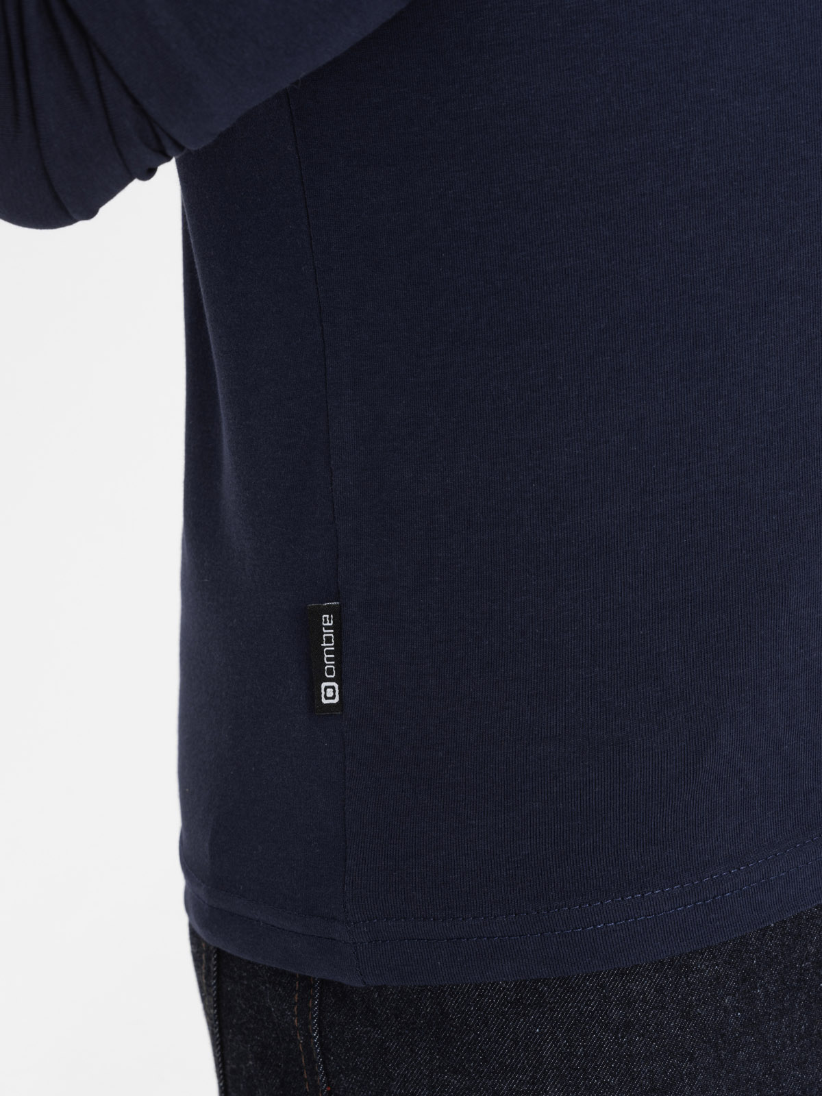 Meeste pikkade varrukatega V-kaelusega särk Ombre Clothing - Image 17