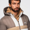 Ombre Clothing meeste kapuutsiga puhvjakk - Thumbnail Image 13