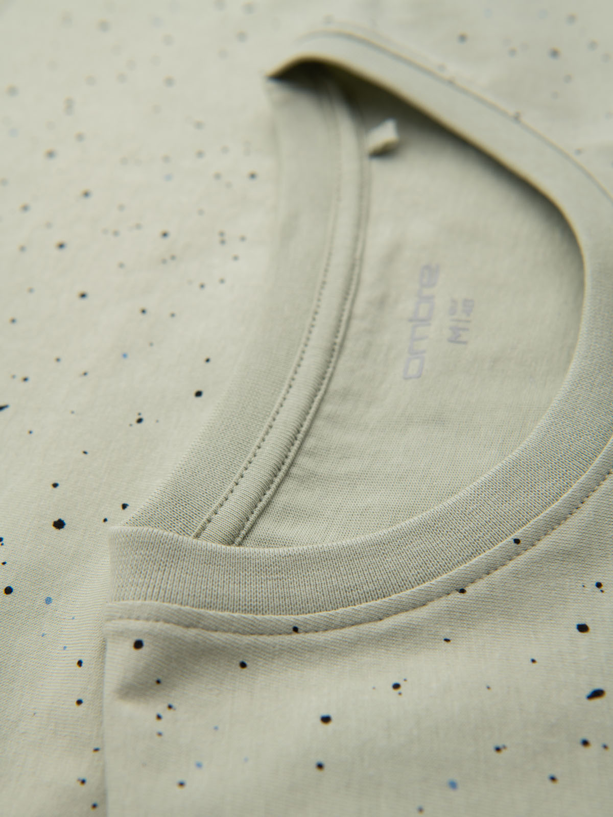 Meeste kammitud puuvillast trükimustriga T-särk Ombre Clothing - Image 16