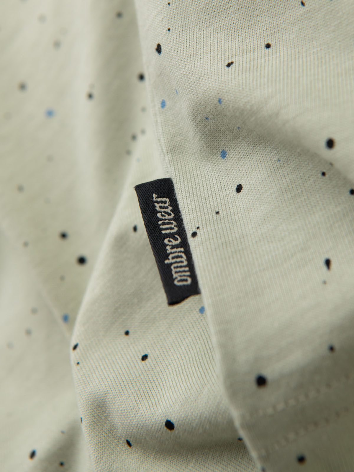 Meeste kammitud puuvillast trükimustriga T-särk Ombre Clothing - Image 17