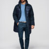 Meeste pikem tepitud talvejope kapuutsiga Ombre Clothing - Thumbnail Image 42