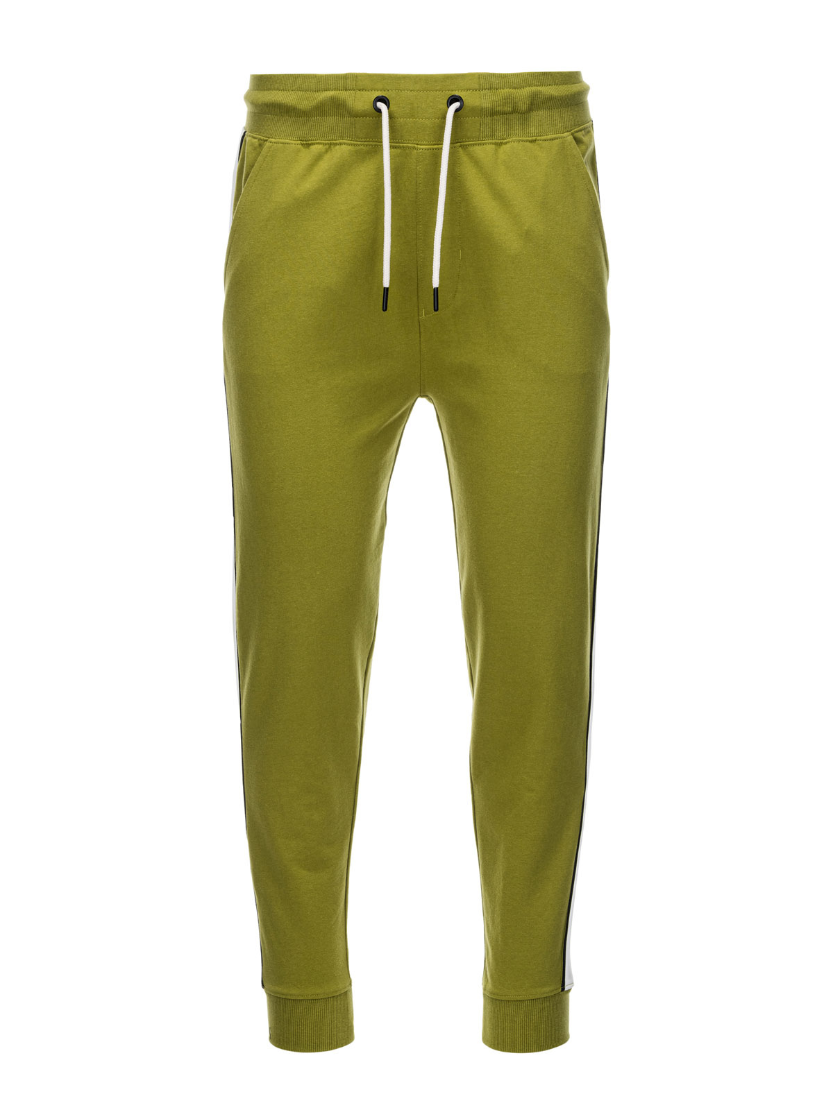 Ombre Clothing meeste dressipüksid kontrastsete küljetriipudega - Image 3