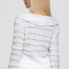 Pikkade varrukate ja paelkinnitusega naiste pluus Ombre Clothing - Thumbnail Image 3