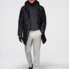 Meeste tepitud kapuutsiga pikem jope Ombre Clothing - Thumbnail Image 4