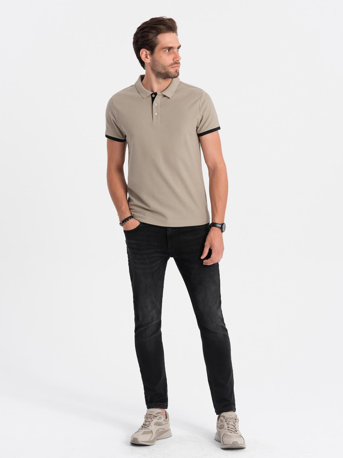 Meeste puuvillane polosärk Ombre Clothing - Image 76