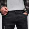 Meeste kergelt venivad teksapüksid Ombre Clothing - Thumbnail Image 3