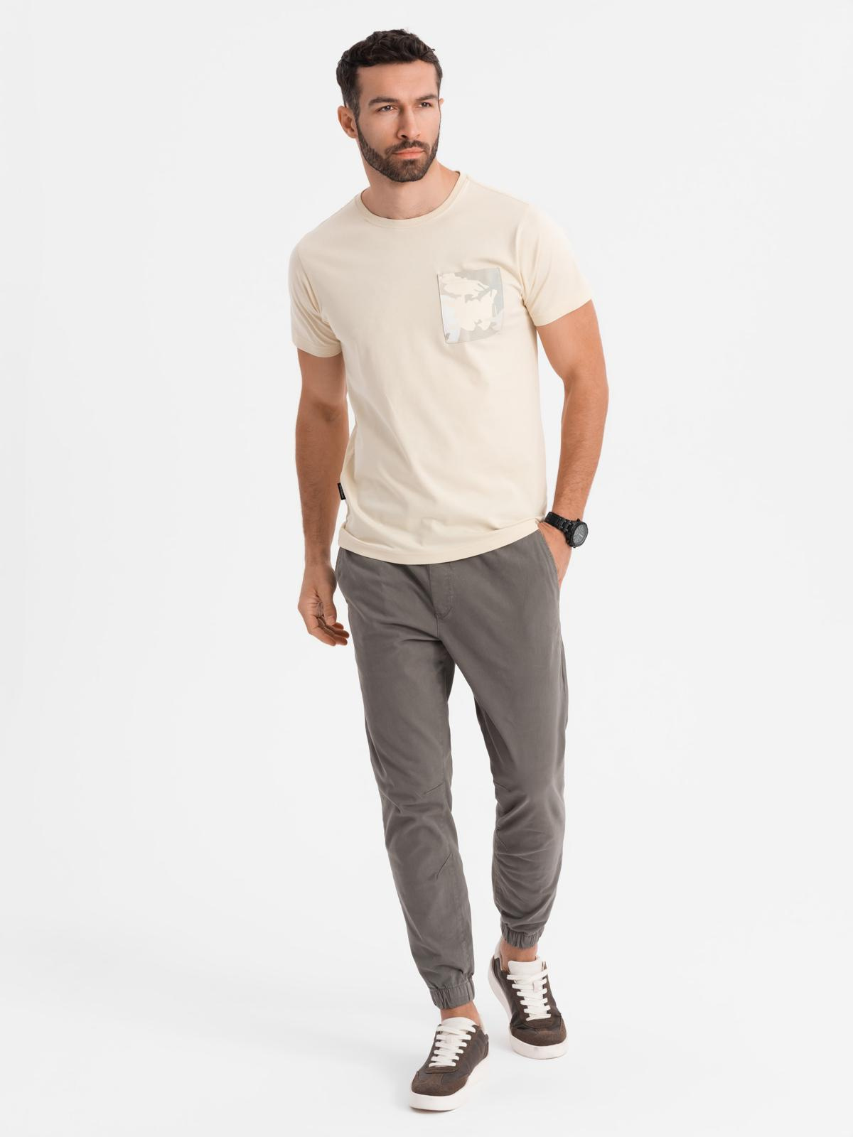 Ombre Clothing meeste T-särk rinnataskuga - Image 4