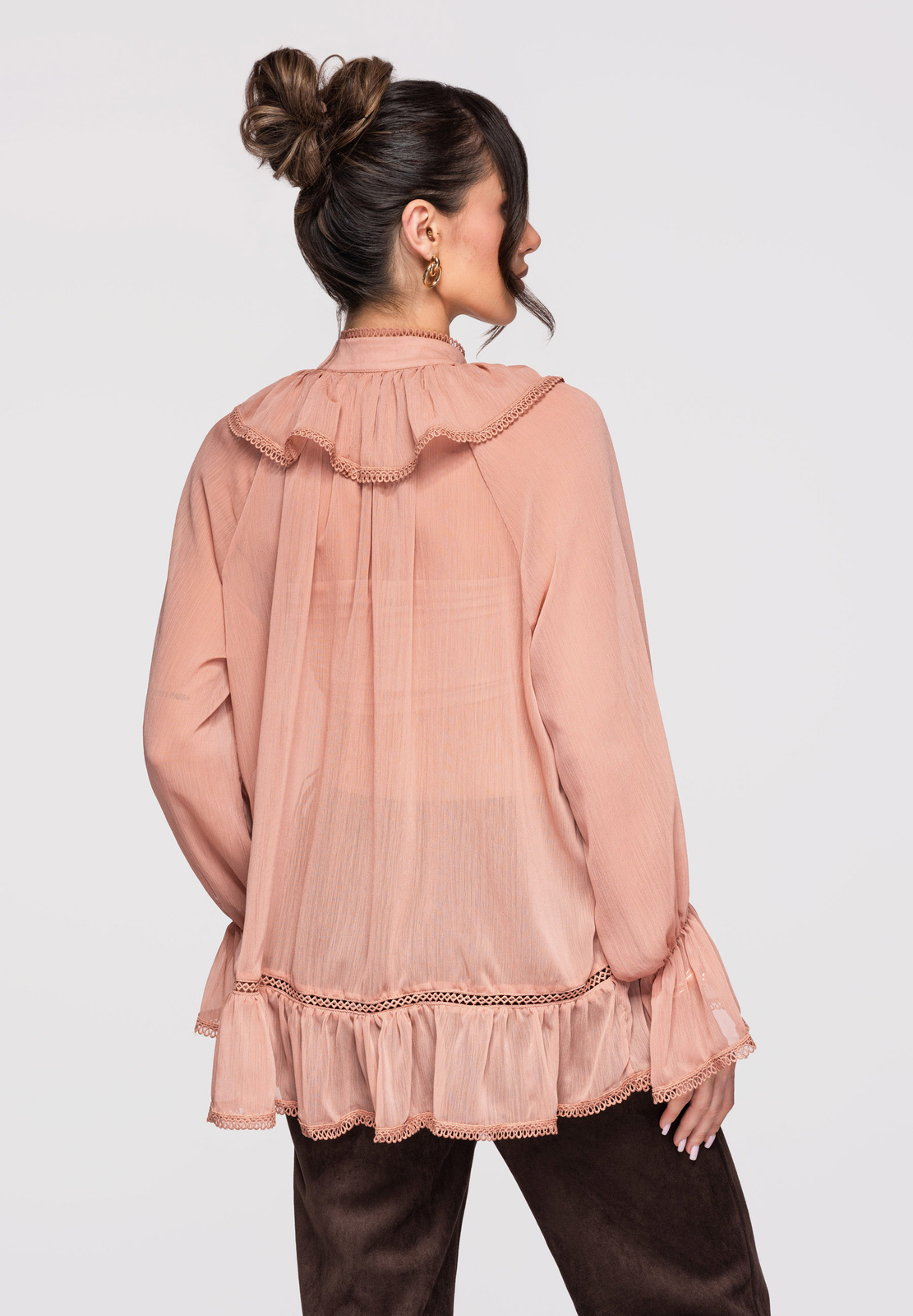Larica volangidega peplum-pluus - Image 10
