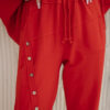 Naiste puuvillane oversize vabaajakomplekt Kesi - Thumbnail Image 4