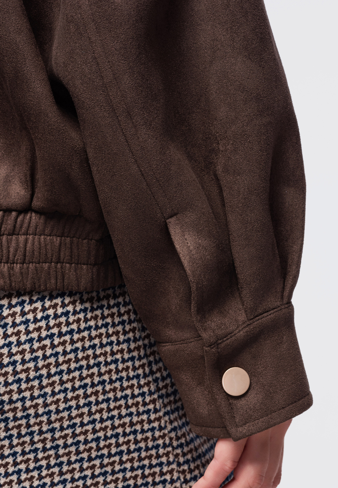 Naiste lühike vaba lõikega jakk Ombre Clothing - Image 11