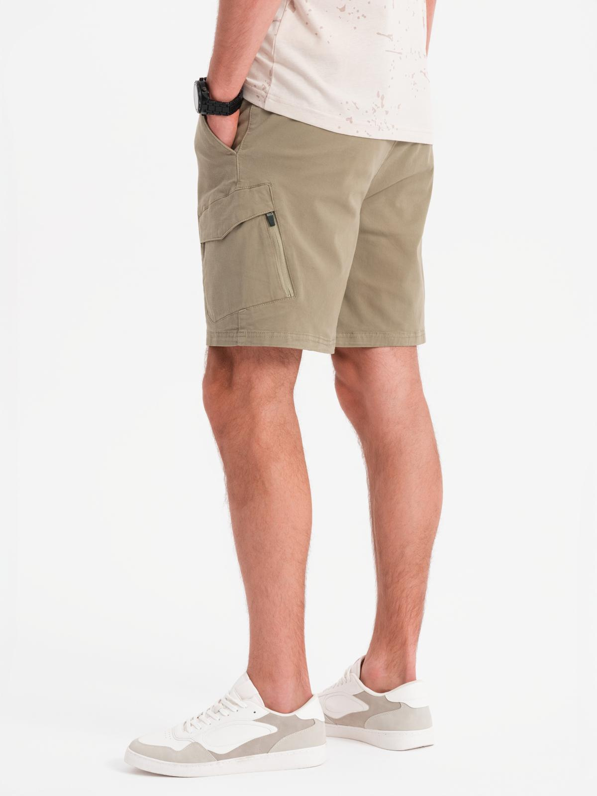 Ombre Clothing meeste lühikesed püksid nöörvööga - Image 18