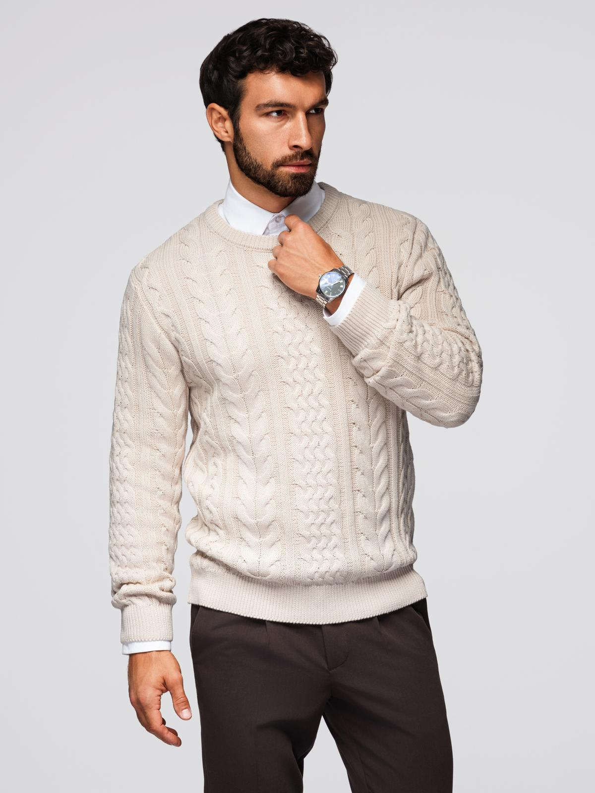 Meeste palmikkoes kampsun Ombre Clothing - Image 1