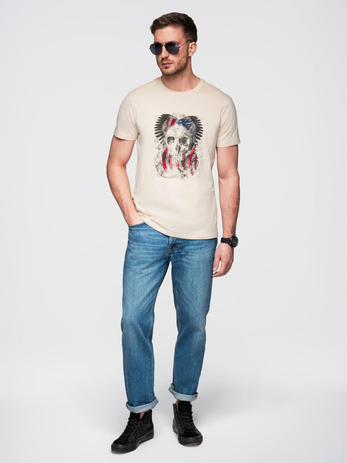 Ombre Clothing meeste T-särk graafilise trükiga - Image 3