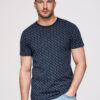 Meeste mustriline T-särk Ombre Clothing - Thumbnail Image 4
