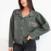 Naiste sametjakk kontrastsete taskutega - Thumbnail Image 17