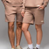 lühikesed püksid meestele - pruun - Thumbnail Image 2