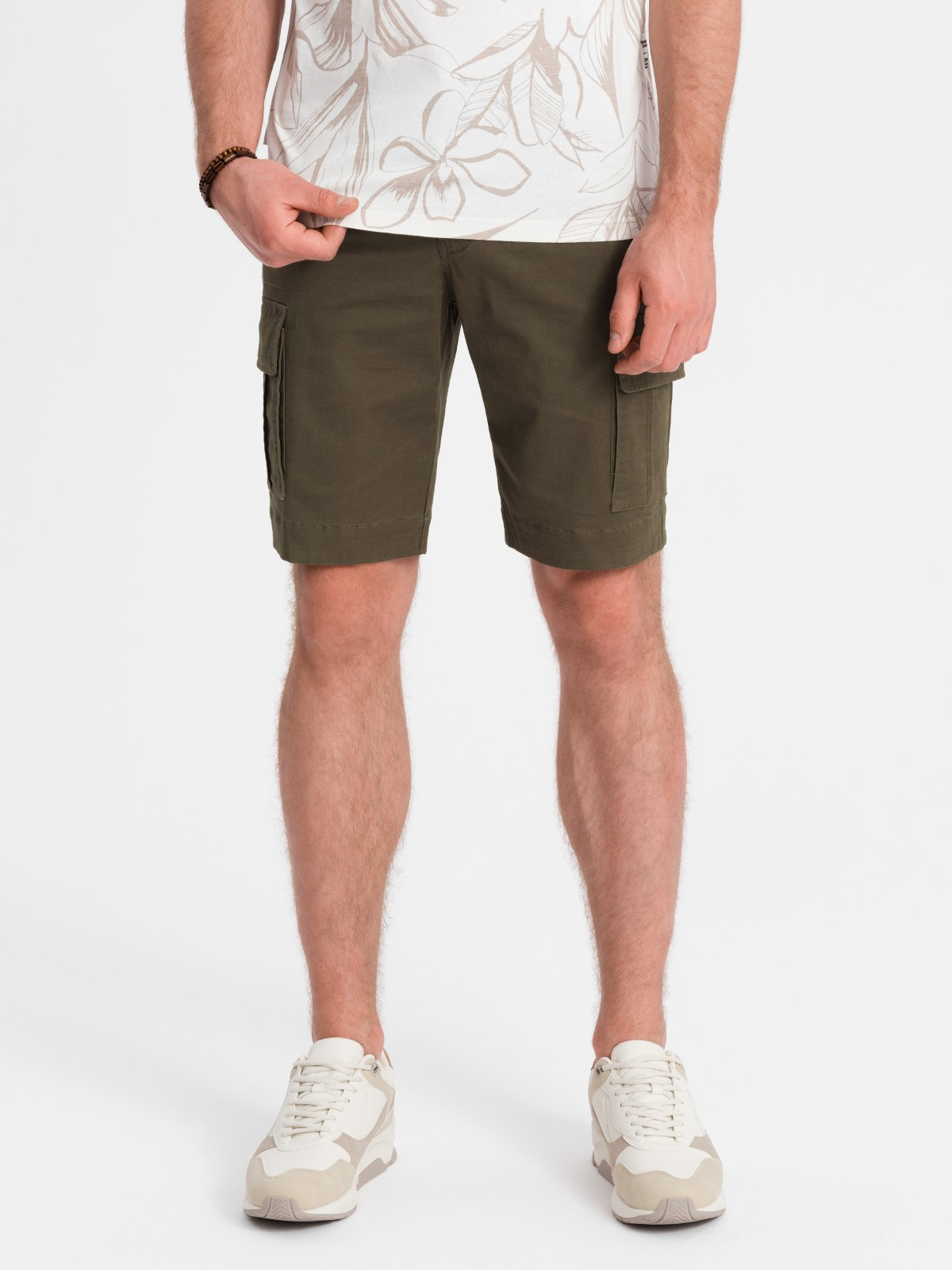 Ombre Clothing meeste cargolõikega lühikesed püksid - Image 48