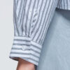 Ombre Clothing lühike triibuline naiste triiksärk lipsupaelaga - Thumbnail Image 5