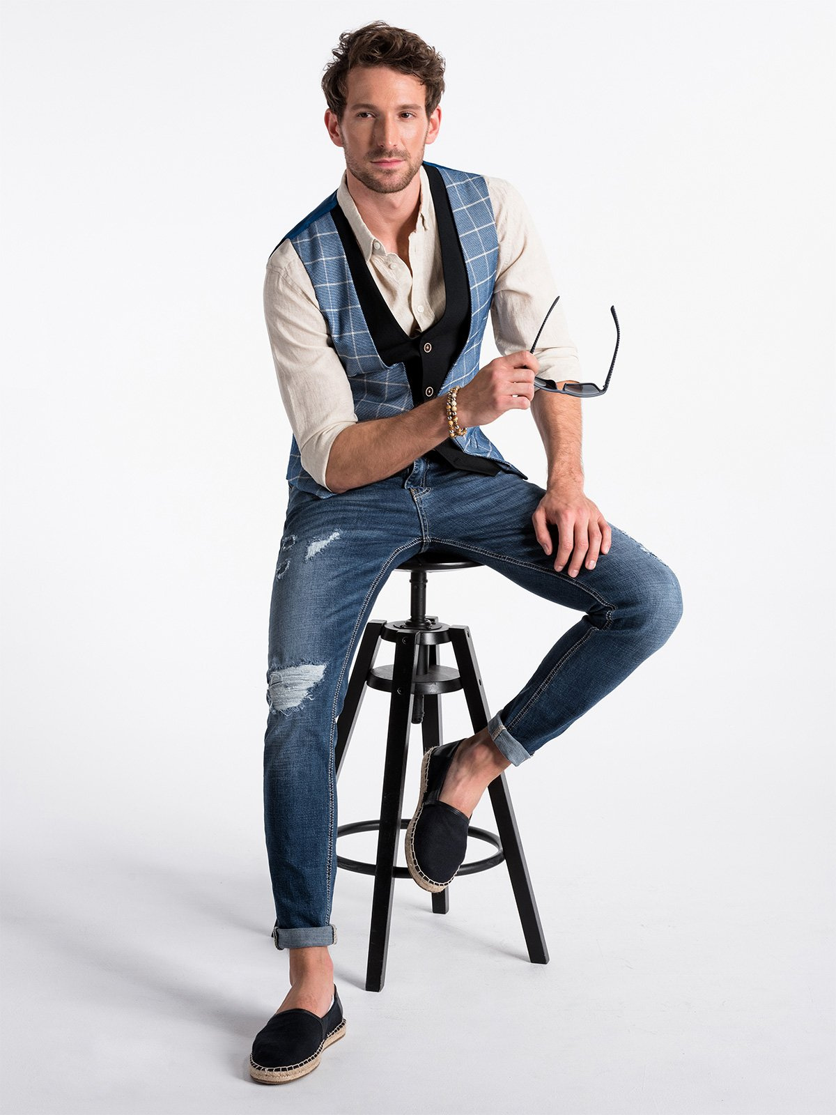 Meeste vest – sinine - Image 2
