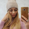 Kootud naiste talvemüts Kesi - Thumbnail Image 3