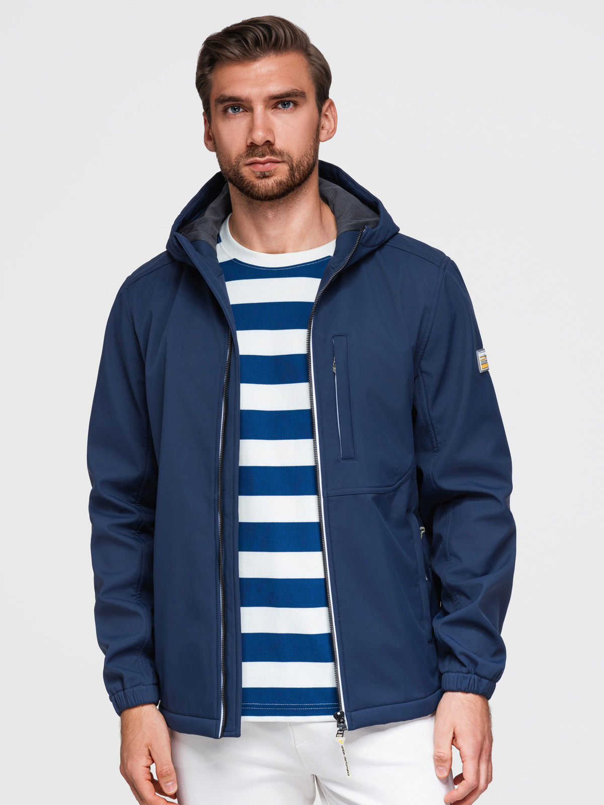 Meeste softshell-jakk Ombre kapuutsiga - Image 26