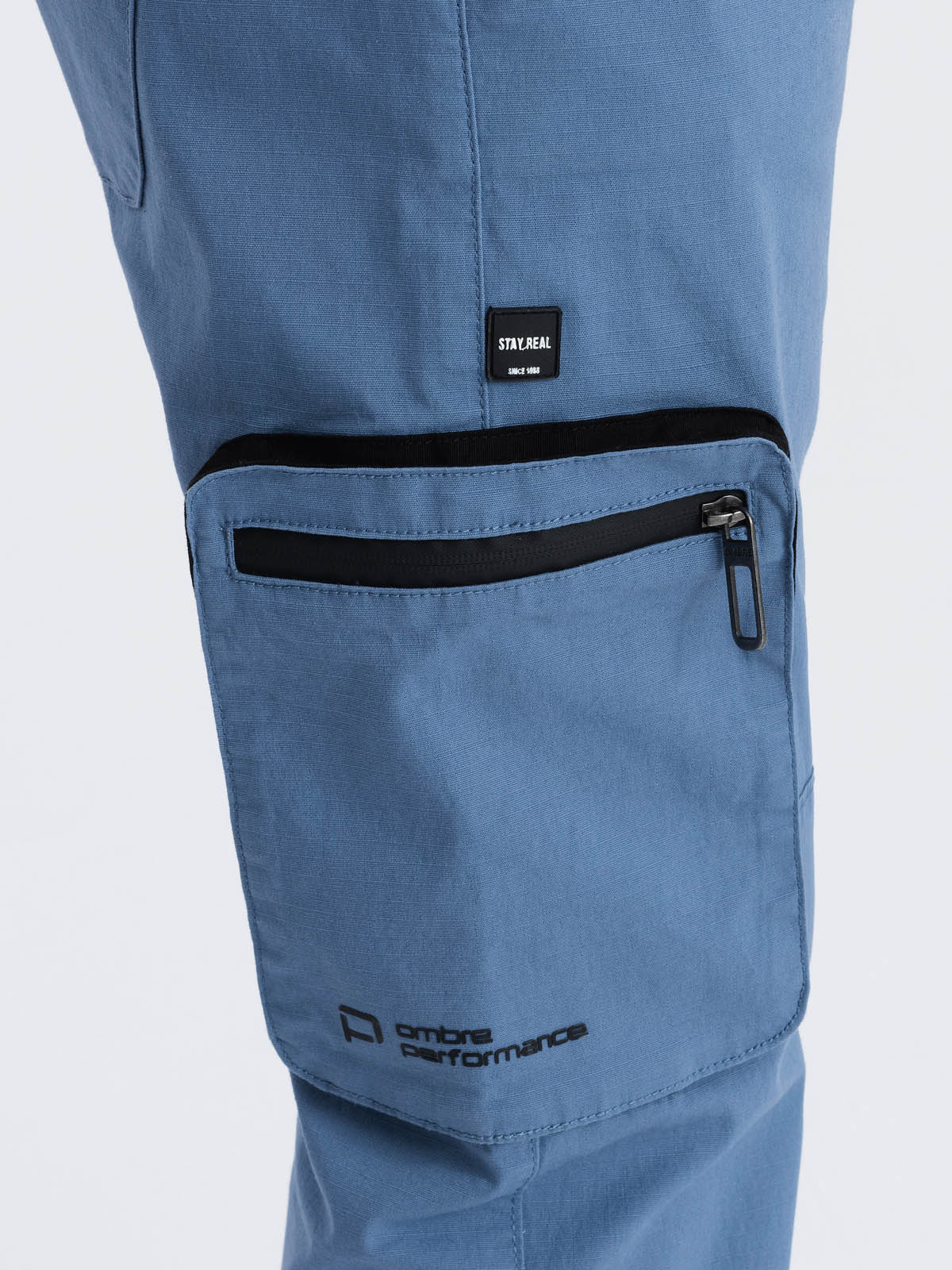 Meeste cargo-stiilis dressipüksid Ombre Clothing - Image 14