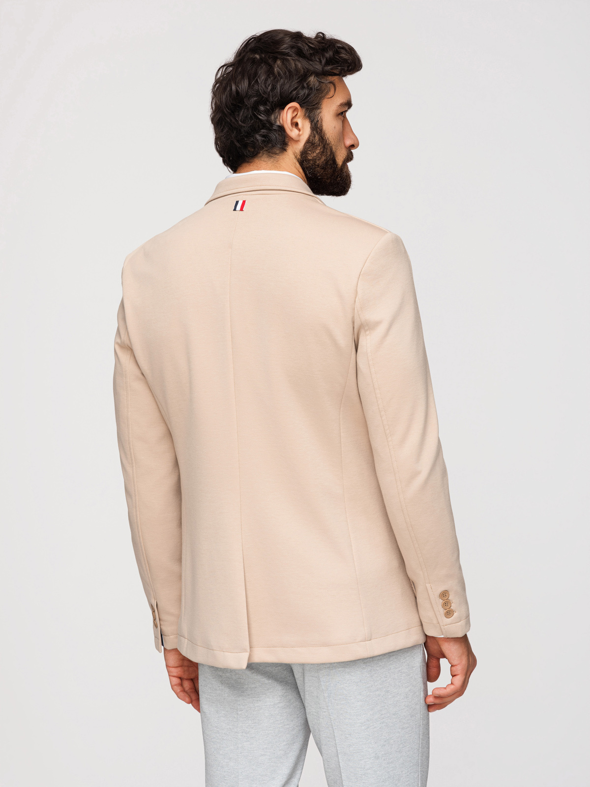 Meeste kitsa lõikega kootud bleiser Ombre Clothing - Image 31
