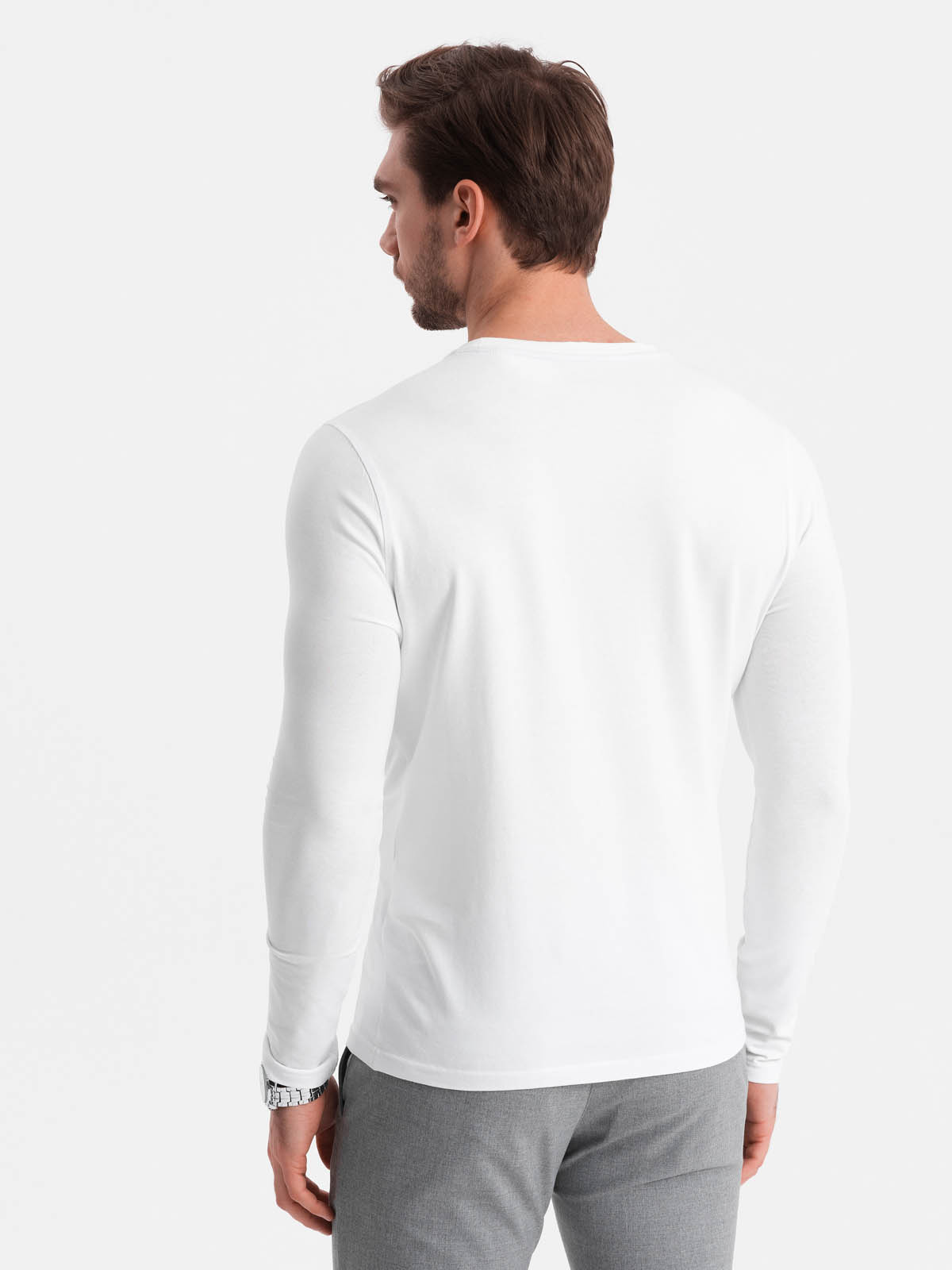 Meeste pikkade varrukatega T-särk Ombre Clothing - Image 9