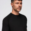Ombre Clothing meeste raglaanvarrukatega T-särk - Thumbnail Image 8