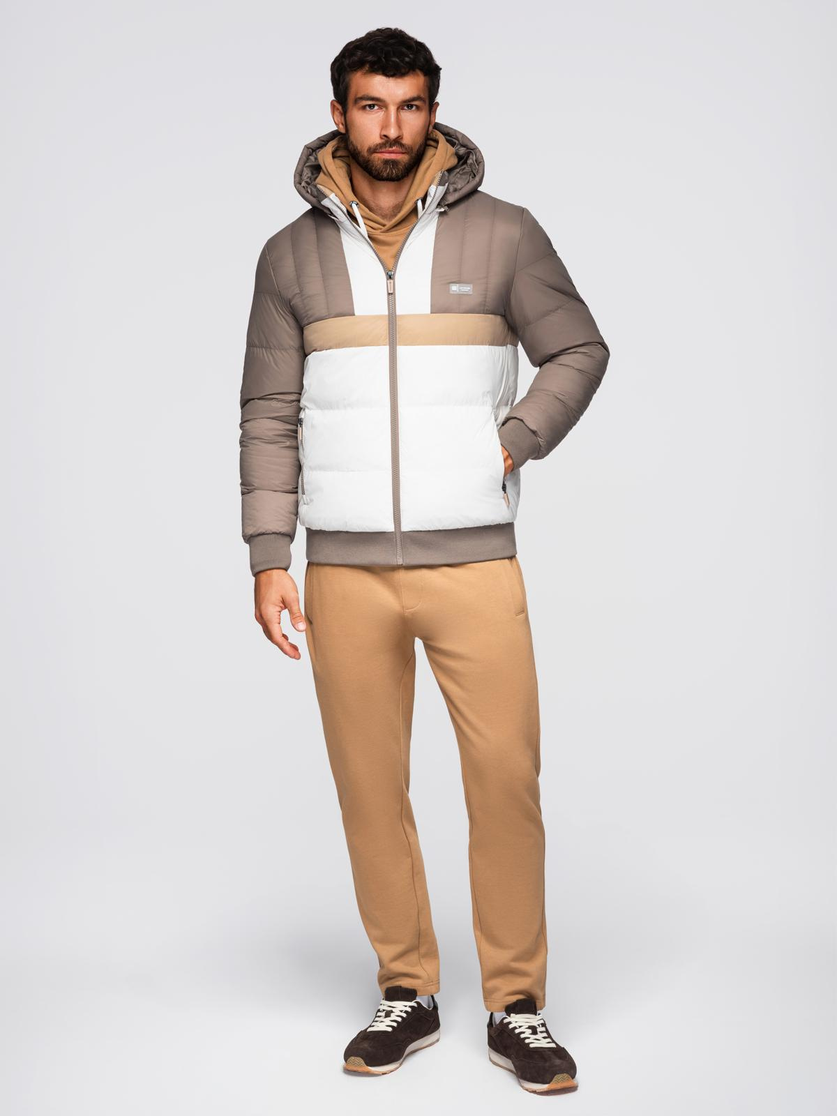Ombre Clothing meeste kapuutsiga puhvjakk - Image 14