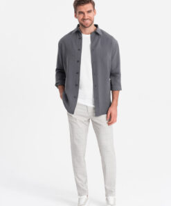 Ombre Clothing meeste ruudulised viigipüksid