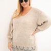 Naiste plus-size kampsun pitsäärega - Thumbnail Image 57